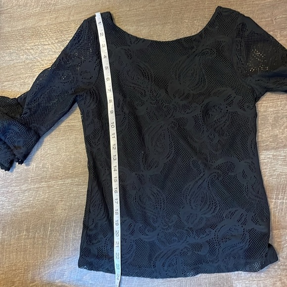 Lilly Pulitzer LIANA TOP IN COCONUT JELLYFISH CRITTER CROCHET Black size XS - Picture 14 of 16